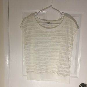 Forever 21 woven white shirt size S